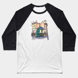 Typical Parisian house, France Baseball T-Shirt